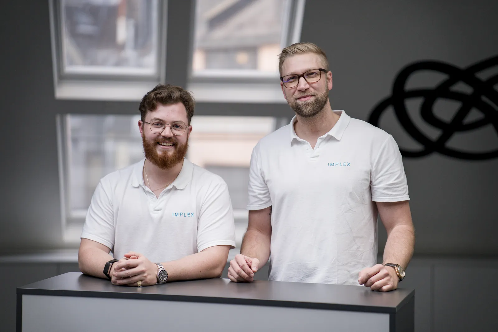 Nils Bohrsen und Torben Schulthoff, Inhaber und Geschäftsführung der Implex Hausverwaltung